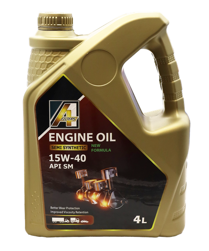 [15W-40-SS-SM-4L] ACEITE API SM SAE 15W-40 4x4L SEMI-SINTETICO