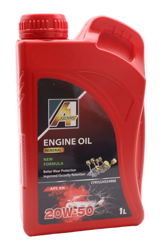 [20W-50-MN-SN-12x1L] ACEITE API SN SAE 20W-50 12x1L MINERAL