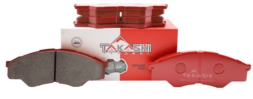 [04465-0K160-TK] PASTILLA/TACO DE FRENO DEL. TOY. HILUX VIGO KUN140 05/12 (140X51.9X15.5)