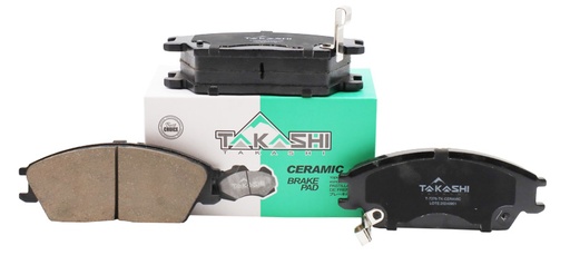 [T-7376-TK-CERAMIC] PASTILLA/TACO DE FRENO DEL. HYU. ACCENT/VERNA/EXCEL 93/05/ GETZ 06/11 (D497-7376) (58101-1CA00) (CERAMICA)