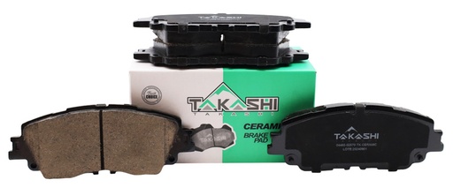 [04465-02570-TK-CERAMIC] PASTILLA/TACO FRENO DEL. TOY. RAV-4 19/23/ COROLLA CROSS 20/~/ CAMRY 17/~ (D6994H) (CERAMICA)