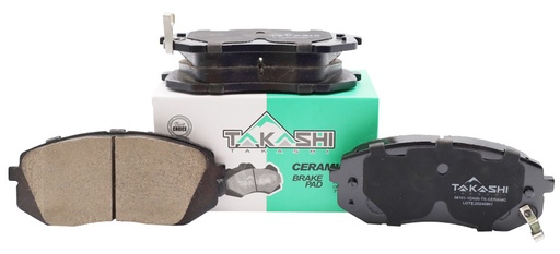[58101-1DA00-TK-CERAMIC] PASTILLA/TACO DE FRENO DEL. HYU. TUCSON IX35 10/~/  KONA 19/~/ KIA K5/K3/NIRO 18/~/ CERATO 18/21/ SPORTAGE 15/~ SELTOS 19/~/ OPTIMA 18/~ (D1298412)