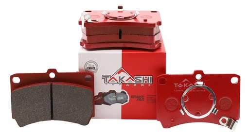 [T-7219-TK] PASTILLA/TACO DE FRENO DEL. MAZDA 323 86/95 (D319-7219)