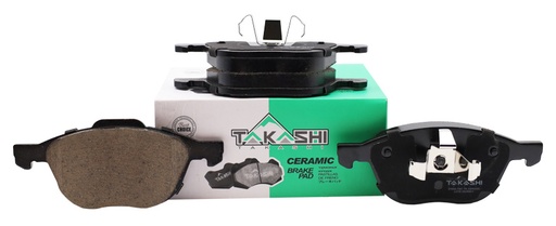 [D1044-7947-TK-CERAMIC] PASTILLA/TACO DE FRENO DEL. MAZDA 3 03/13/ FORD FOCUS 05/12 /ESCAPE 13/~/ ECOSPORT 13/~ (D1044-7947) (CERAMICA)