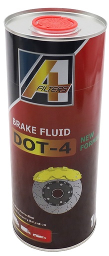 [LF-DOT-4-METAL-12x1L] LIQUIDO DE FRENO A1 DOT-4 - 12x1L (ENVASE METALICO)