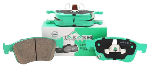 [45022-TVC-A51-TK-CERAMIC] PASTILLA/TACO DE FRENO DEL. HON. ACCORD 17/~ CIVIC 20/~ (D2115-9349) (CERAMICA)