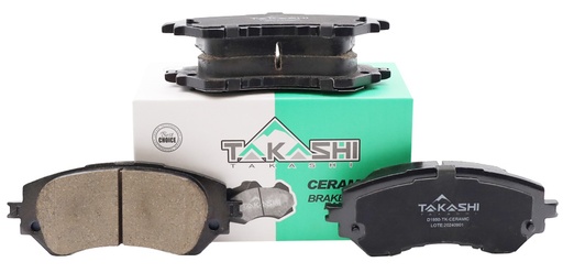 [D1950-TK-CERAMIC] PASTILLA/TACO DE FRENO DEL. TOY. YARIS 13/17 (04465-0D160) (CERAMICA).